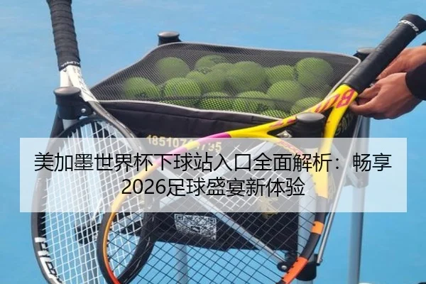 美加墨世界杯下球站入口全面解析：畅享2026足球盛宴新体验