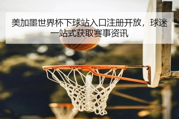 美加墨世界杯下球站入口注册开放，球迷一站式获取赛事资讯